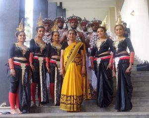 2018-Won the 3rd place in traditional dancing